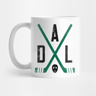 DAL Retro Sticks - White Mug